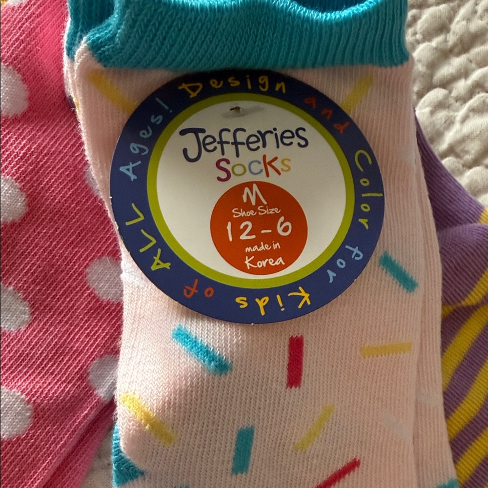 Colorful Kids Fun Socks Set - Picture 3 of 4